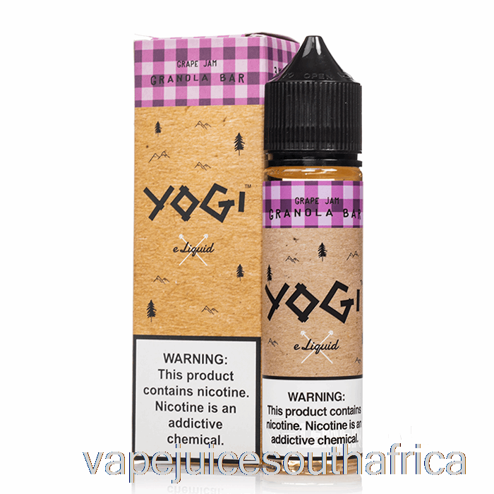 Vape Pods Grape Jam Granola Bar - Yogi E-Liquid - 60Ml 0Mg